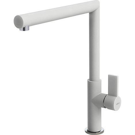 Rubinetto Miscelatore Cucina Elleci Ares Granitek Bianco MGKARE68 (1/2)