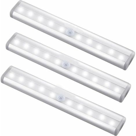 Détecteur de mouvement LED sans fil – Détection jusqu'à 3 mètres – Installation magnétique facile – Pour placards, cuisines et garages (1/5)