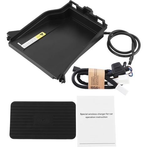 Chargeur sans fil pour voiture, tapis de charge rapide 15W, support de téléphone adapté pour Land Cruiser 2016 – 2020 (1/5)