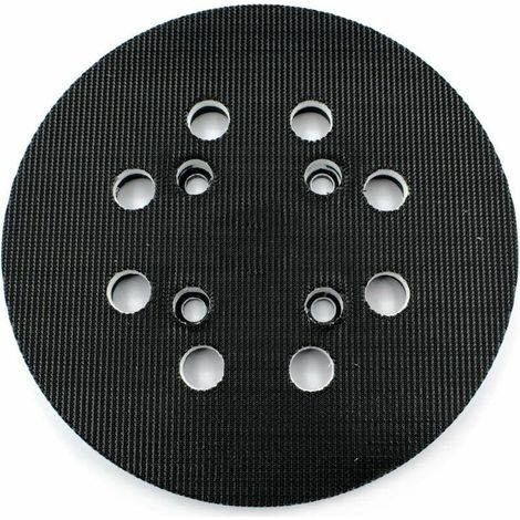 Plateau de ponçage pour Bosch (Ø 125 mm, dureté moyenne avec système accessoires pour ponceuse excentrique PEX 300/400 AE / 4000 AE / Advanced Orbit 18 (1/4)
