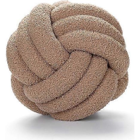 Boule de coussin nouée, coussin décoratif rond et doux pour la maison [jkw] (1/5)