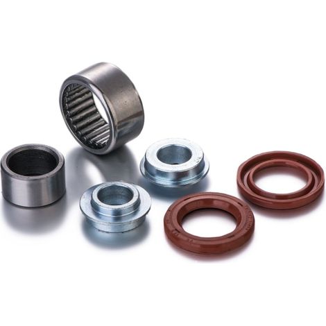 KIT DE REPARACIÓN DE SOPORTE DE AMORTIGUADOR TRASERO FACTORY LINKS INFERIOR HONDA CR 125/250 '05-'07, CRF 250 R '06-'24, CRF 250 X '06-'18, CRF 450 R/X '05-'24, CRF 450 RWE '19-'24, SUPERIOR SUZUKI RM