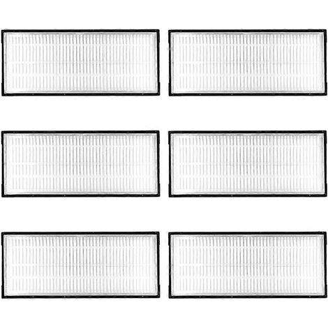 Lot de 6 filtres HEPA pour aspirateur robot Roborock S7 MaxV/S7 Max Ultra/S8/S8+/S8 Pro Ultra, accessoires de filtration (1/5)
