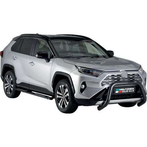 Pare-buffle Avant pour Toyota RAV4 XA50 2019-2025 Hybride 76 mm en Acier Noir (1/5)