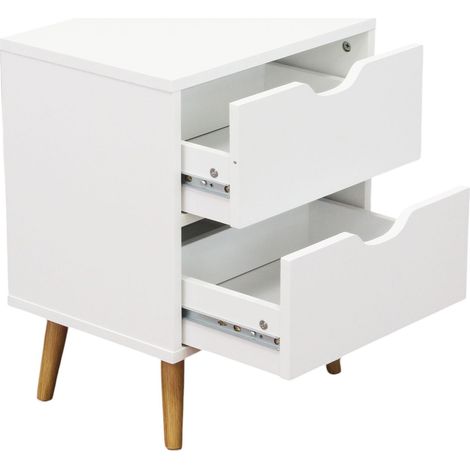 JORVIA - comodino stile scandinavo (1/4)