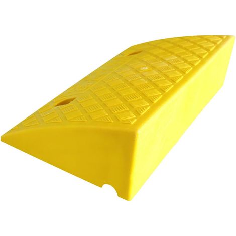 Rampes de Bordure de Porte en Caoutchouc de 5 cm / 7 cm de Haut rampe de trottoir portable pour voiture, rampes robustes pour fauteuils roulants pour portes avec marches, 1 pièce (1/5)