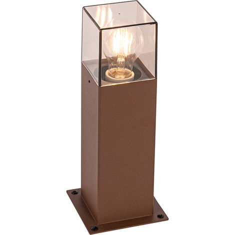 Smarte Steh-Außenleuchte rostbraun 30 cm inkl. WLAN P45 – Dänemark