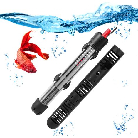 Chauffage Aquarium, 100W 30L-120L Chauffage d'aquarium, Chauffage Aquarium Réglable avec Ventouse, pour Aquariums et Aquariums (220-240V) (1/5)