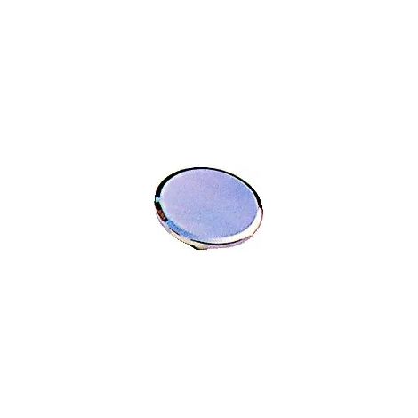 BOUTON CONCAVE LAIT.CHROME D.35 N30