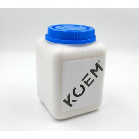 Koem barattolo 500 gr colla collante in polvere extra forte per affissioni manifesti carta da parati vegetale biodegradabile made in Italy Incolore 500 Gr