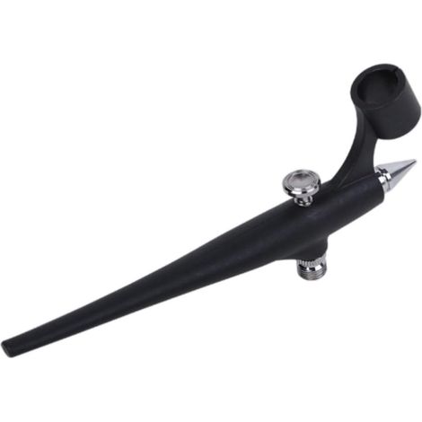 Professioneller Schwarzer Airbrush Marker aus Kunststoff mit Stabilem Druck und Verstellbarem Nebelvolumen für Spray Painting und Street Graffiti Anwendungen (1/5)