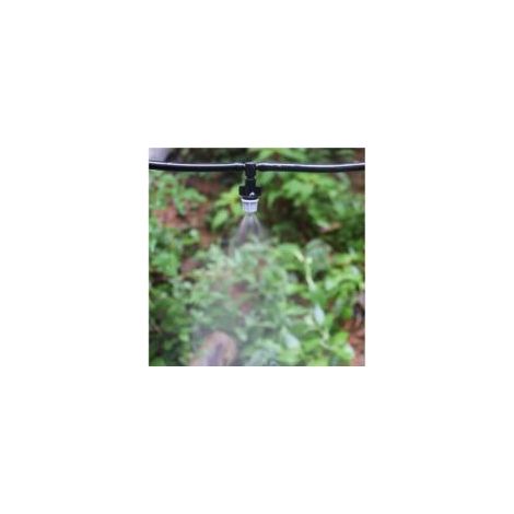 50er-Pack Mikro-Sprühtropfer, Tropfbewässerungssystem-Set für Terrassenkühlung, Gartengewächshaus für 1/4"-Bewässerungsschläuche - Crezuo