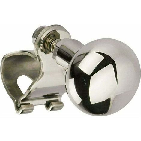 Bola de acero inoxidable para volante de coche, elevador universal para volante de coche, pomo recordatorio del volante, pomo de control del volante (1/4)