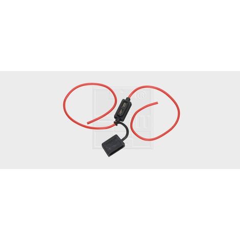 SWG Sicherungshalter für Flachstecksicherungen mit Kabel 2-25A rot 2,5 mm² Autoelektrik