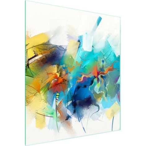 Planche à découper en verre 45x52 Couleur (1/5)
