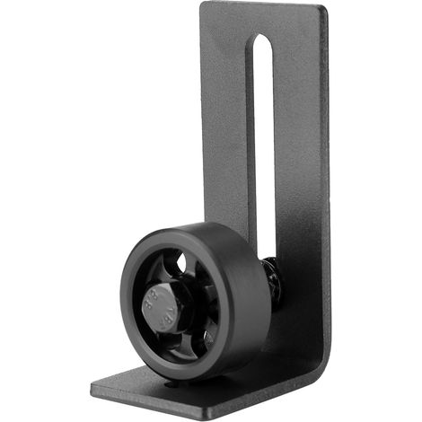 Accessoires de quincaillerie pour rail de suspension de porte de grange, dispositif anti-balancement, guide au sol, 1 pièce/boîte (1/5)