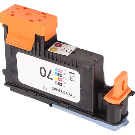 Testina di stampa di ricambio per HP 70, risoluzione nitida e stabile, compatibile con le stampanti Designjet Z2100, Z3100, Z3200, Z5200 e Z5400. (1/5)