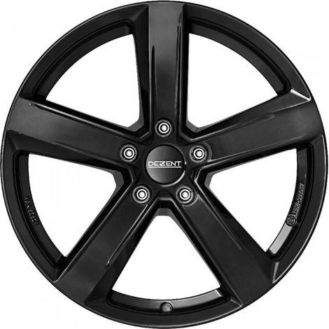 Jante DEZENT  TU black 6,5x17  5x100  ET39  P57,1 (1/4)
