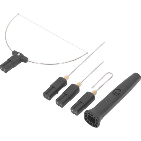 9-teiliges Heißdraht-Polystyrol-Schneideset, elektrisches Styropormesser, Thermoschaum-Schneidewerkzeug, 100–240 V Wechselstromstecker (EU) (1/5)