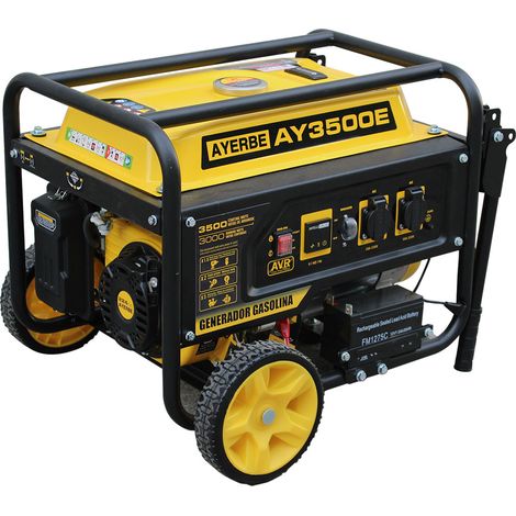 Generador gasolina 3500 W con motor Kiotsu OHV Stage V arranque eléctrico y AVR cobre