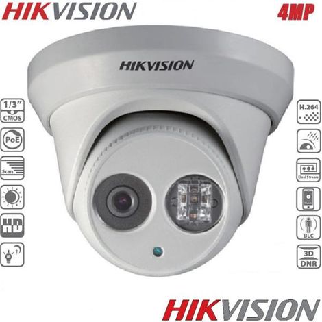 MINI DOME IP OUTDOOR 4MPXL 2,8MM IR30 HIKVISION