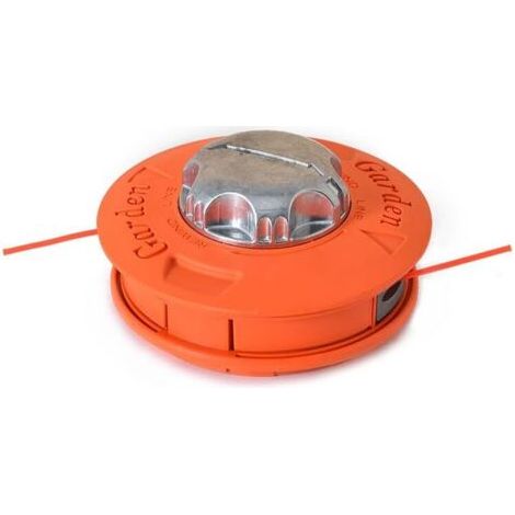 Tête de bobine de rechange M10 x 1,25 mm FX-MS152 Tête de coupe débroussailleuse pour débroussailleuse automatique(Orange)