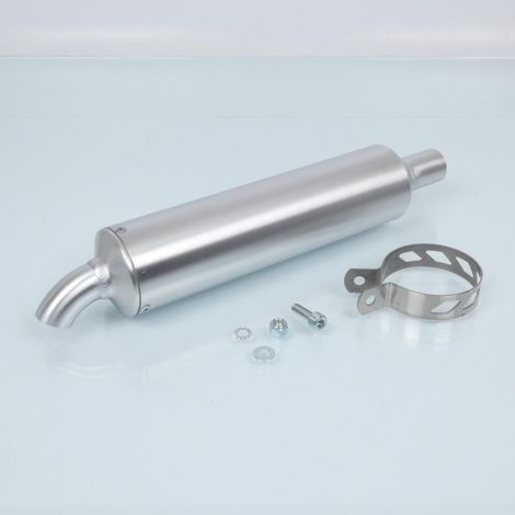 Auspuffschalldämpfer aus Aluminium mit 28mm Durchmesser für