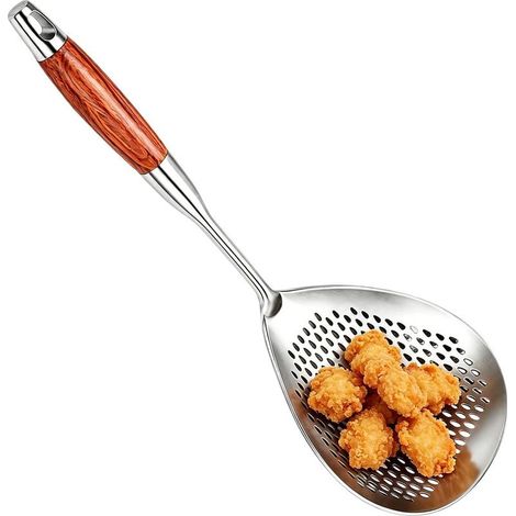 Küchenutensil mit langem Griff: Sieblöffel (1/5)