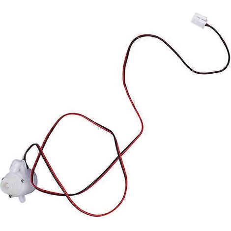 Pompe de remplacement pratique pour petite circulation d'eau en plastique, texture plastique, compatible avec les machines à glaçons domestiques, alimentation 12V, disponible en plusieurs couleurs. (1/5)