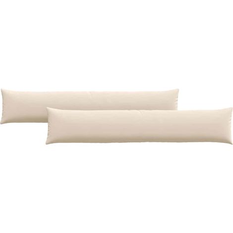 Maison Exclusive - Cuscini da Divano 2 pcs Beige 200 x 40 cm Tessuto