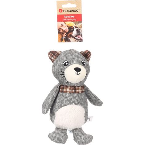 Jouet pour Chien Raton Laveur Gris – Idéal pour Labrador, Beagle, Bouledogue Français et Jack Russell, Amusant et Durable (1/5)
