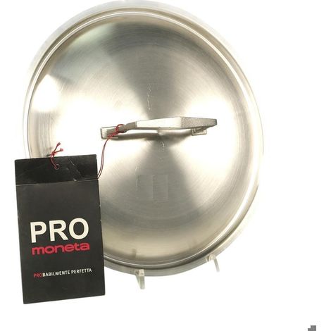Moneta Pro coperchio acciaio professionale ø 40cm
