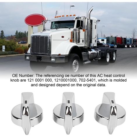 Klimareglergriff 121 0001 000 - 3 Stück für Peterbilt 330 335 357 367 - Lüfterdrehzahlregler (1/5)