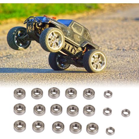 Kit de 19 roulements étanches pour voitures RC Traxxas 1/10 2WD - Slash, Stampede, Rustler