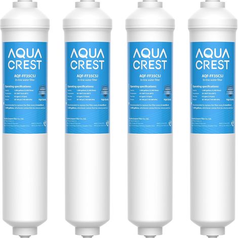 AQUACREST DA29-10105J Filtre à Eau pour Réfrigérateur Remplacement pour Samsung® DA29-10105J HAFEX/EXP, DA2010CB DA99-02131B, Filtre à Eau en Ligne pour LG Samsung®Side by Side (4) (1/5)