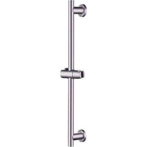 Duschstange mit tragbarer Duschstange, verstellbarer Winkel und Höhe, Edelstahl 304