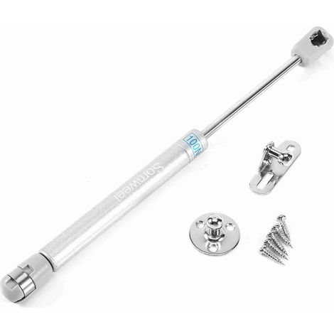 Amortisseur Pneumatique Hydraulique pour Porte de Cuisine – Support de Levage Argenté pour Cabinet et Équipements (1 Pièce) (1/5)