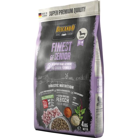 Belcando Hundetrockenfutter Senior 4 kg Geflügel Trockenfutter Hunde