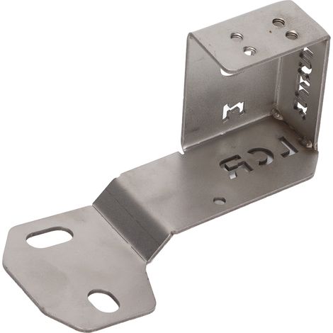 Support d'antenne universel en acier inoxydable pour Land Cruiser LC200, poste de conduite principal, couleur argent