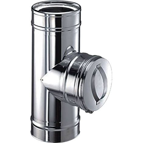 ICS Putzanschluss Festbrennstoff, 130mm