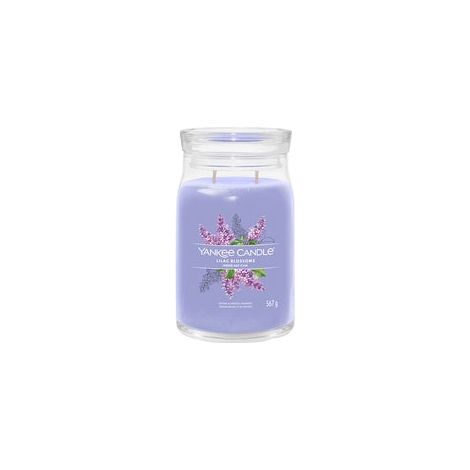 Yankee candle - lilac blossoms signature candle lilac flowers 5670g