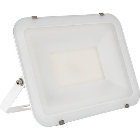 LED- Fluter 100W 120lm/W IP65 Slim Glas Weiss 6000K Kaltweiß (1/5)