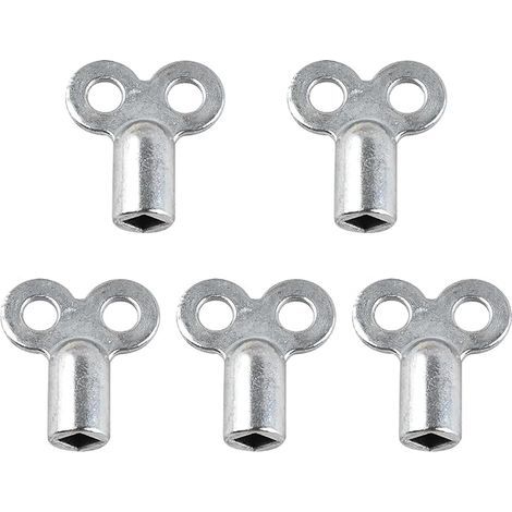 Universal Radiator Bleed Key Silver Heavy Duty Keys for Radiators (1/5)