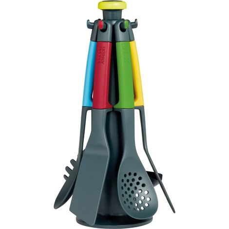 Set di utensili da cucina Elevate con manici antiscivolo e facile da riporre