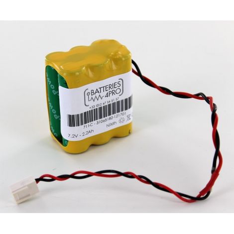 Batterie 7.2V 2.2Ah NiMh pour Charge Analyzer 3M (-C) (711) (1/2)