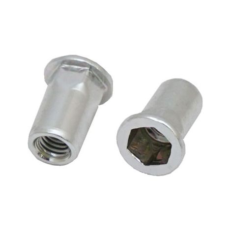 Rivet Acier Gris longueur 18mm diamètre 10.9mm M8 ( Prix pour Sachet de 50 )