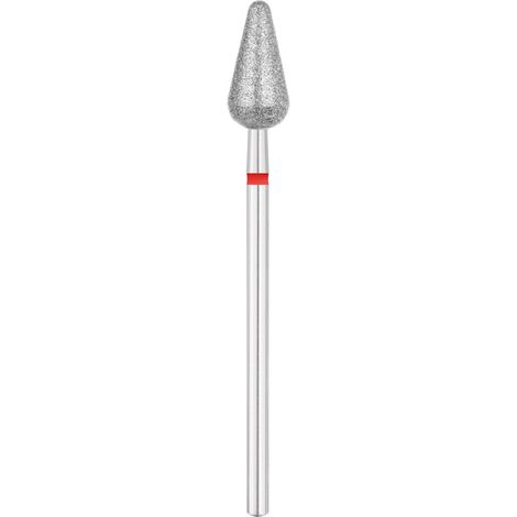 Fresa a goccia diamantata Exo pro arrotondata da 6,0 mm (1/2)