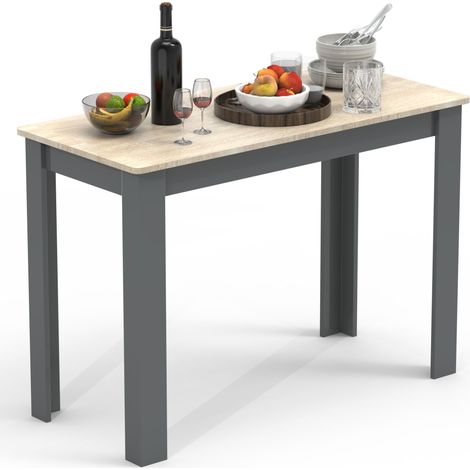Mesa de comedor Mesa de cocina Esal 110 x 50 cm 76x110x50 - VCM