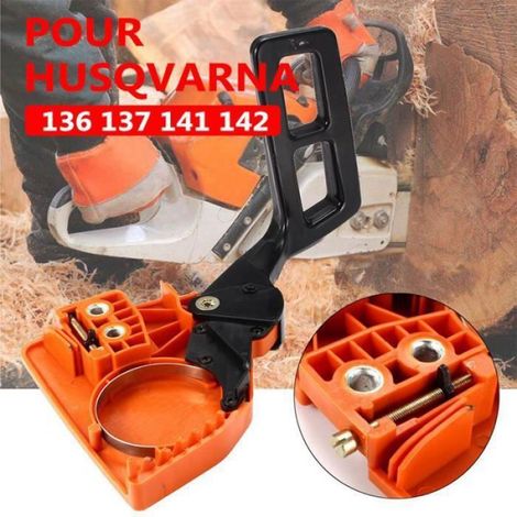 Frein Poignée - Couvercle De Pignon - Pour Tronçonneuse Husqvarna 136 137 141 142 - Pièce De Rechange (1/4)