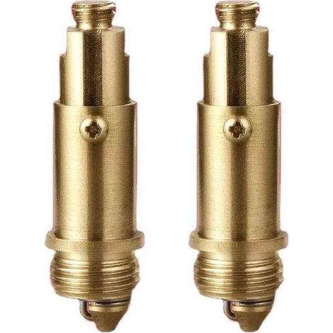 Lot De 2 Bondes À Ressort en Laiton pour Bonde De Baignoire Pop Up Click Clack,pour Bonde Clic Clac pour Lavabo,Remplacement De Qualité pour Évier De Baignoire (1/5)